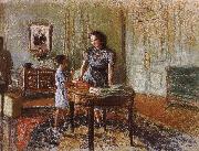 Edouard Vuillard Edward s home oil painting